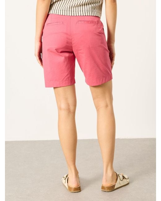 FatFace Pink Fatface Sandown Longline Chino Shorts