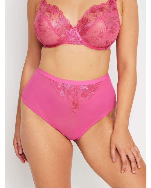 Yours Curve Pink Slips 2 Packung