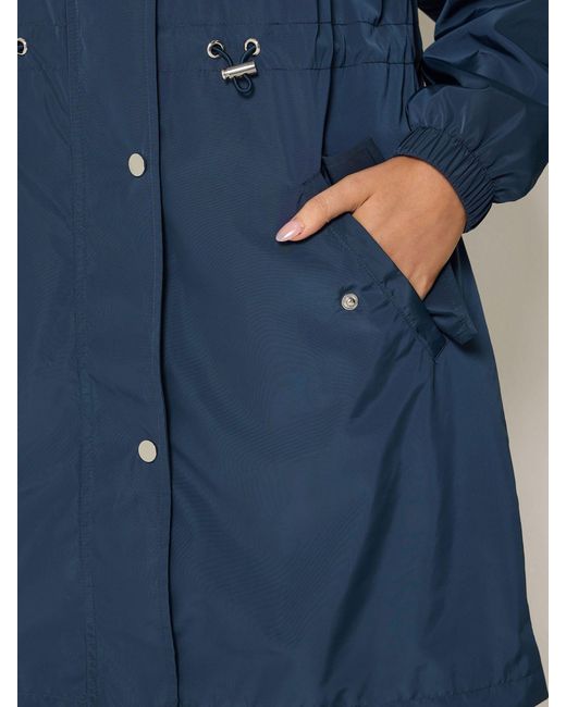 M Com Blue Rain Jacket