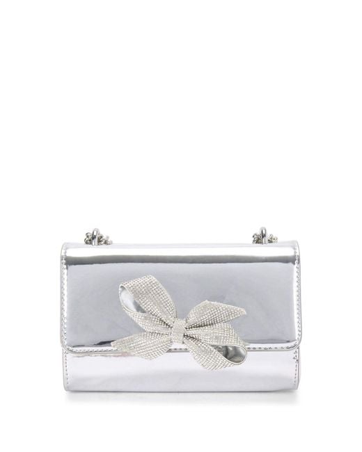 KG by Kurt Geiger White Adore Clutch Bag