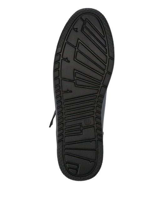 Pavers Black Chunky Platform Trainers