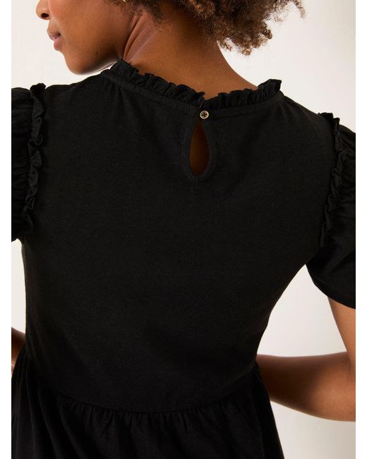 FatFace Black Fatface Josie Jersey Mini Dress