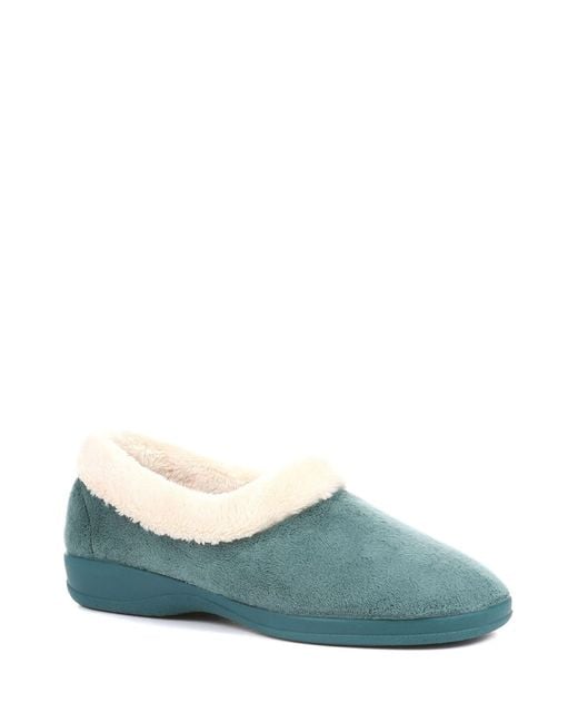 Pavers Blue Full Slippers