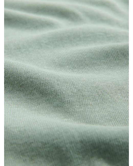 The Set Blue 3 Pack Mock Layer Semi Sheer Soft Touch Vests