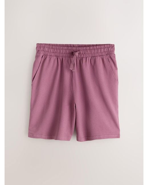 Next Multicolor Loopback Jogger Shorts 3 Pack for men