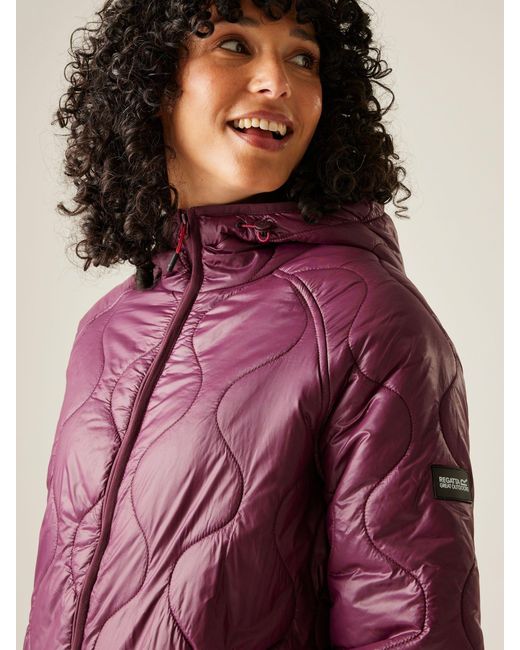Regatta Purple Triea Coat