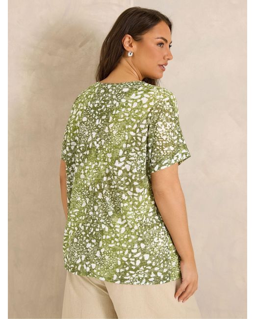 Evans Green Burnout Top