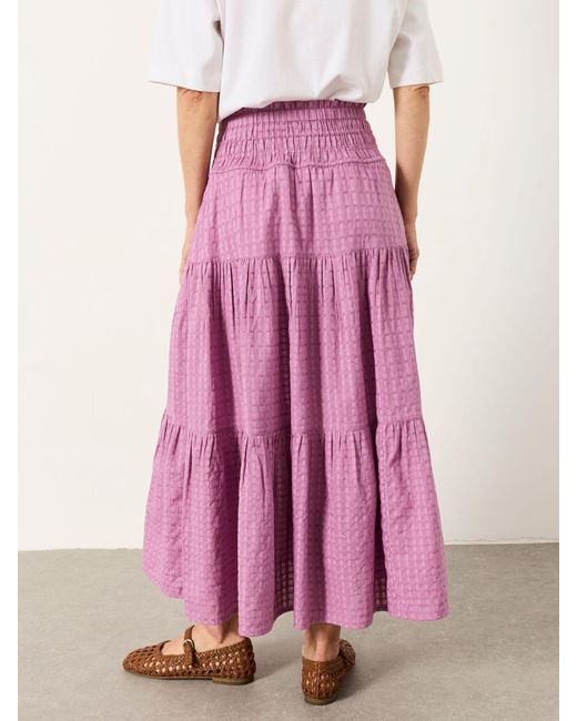 FatFace Pink Fatface Billy Midi Skirt