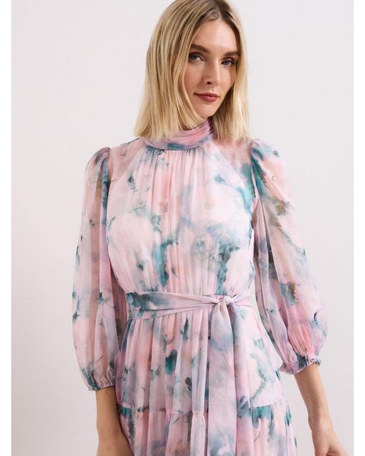 Phase Eight Pink Liyah Floral Dress