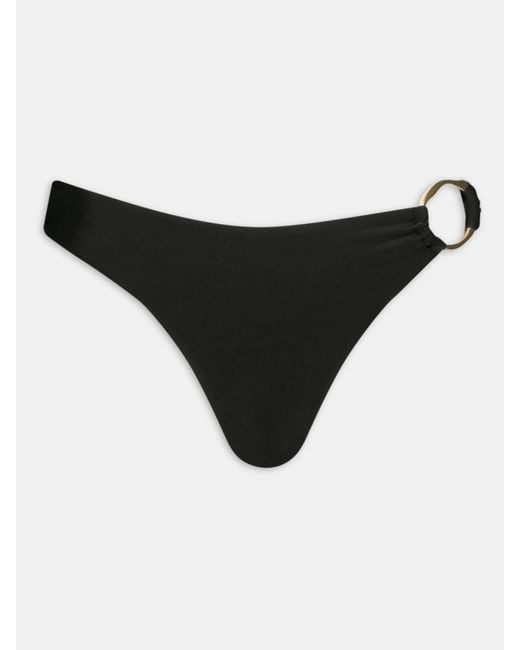 Tala Black Side Ring Bikini Bottoms