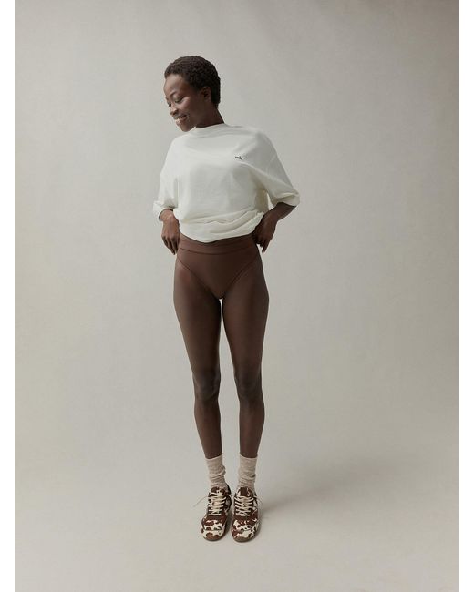 Self Brown Midi Knickers