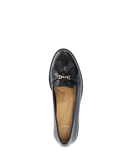 Dune Black Gazeles Loafers