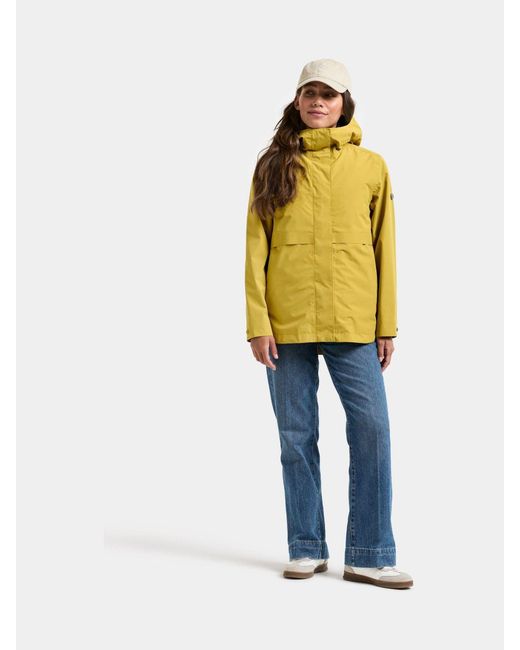 Didriksons Yellow Elsa Waterproof Coat