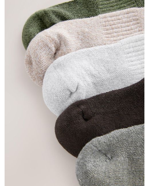 Next Gray Cushioned Trainers Socks for men