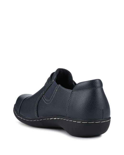 Pavers Blue Smart Elasticated Slip-On Shoes