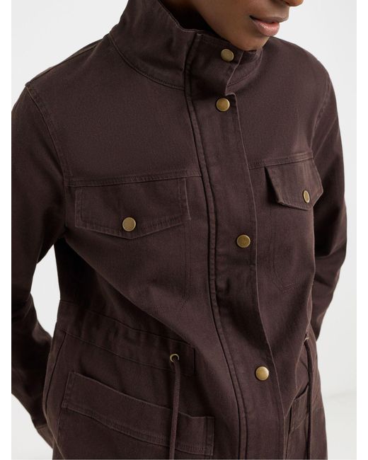 JD Williams Brown Stretch Utility Jacket