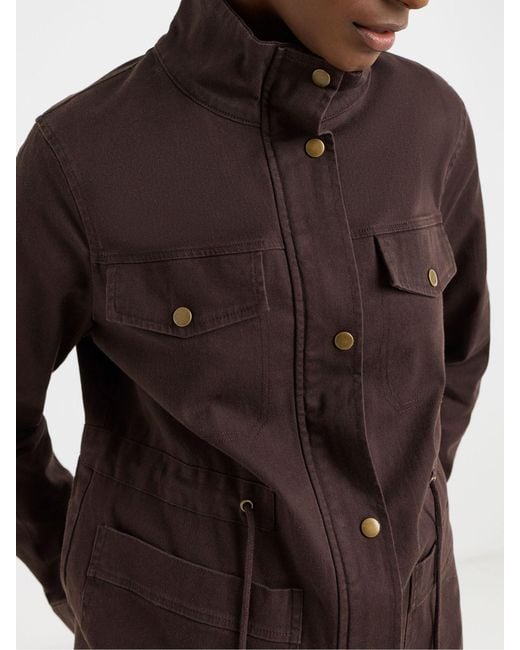 JD Williams Brown Stretch Utility Jacket