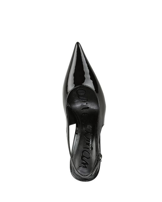 Sam Edelman Black Tegan Regular Fit Slingbacks