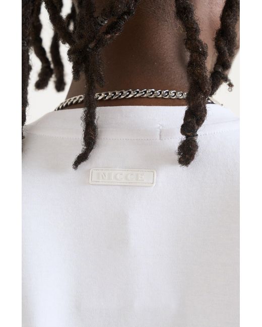 Nicce London White Luxe T-Shirt for men