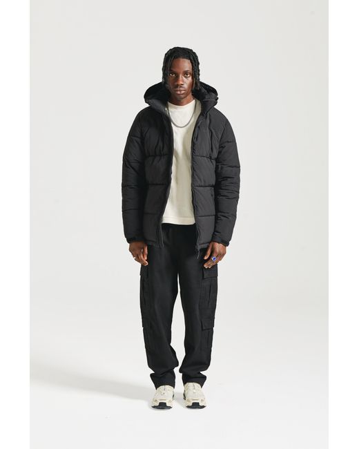 Nicce London Black Clusion Jacket for men