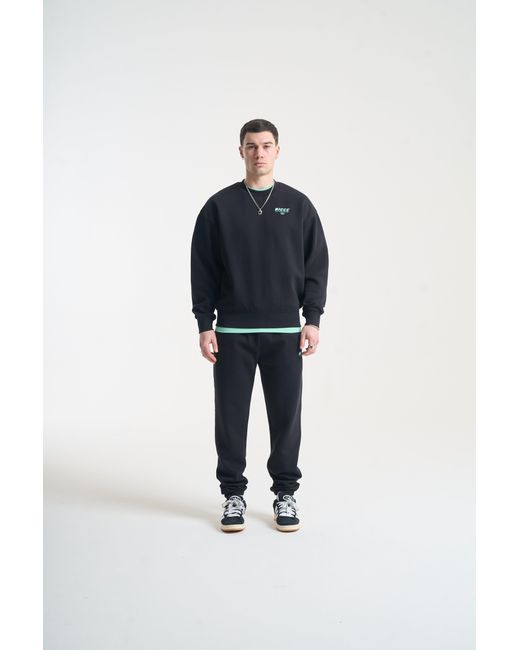 Nicce London Blue Comet Sweatshirt & Joggers Set for men