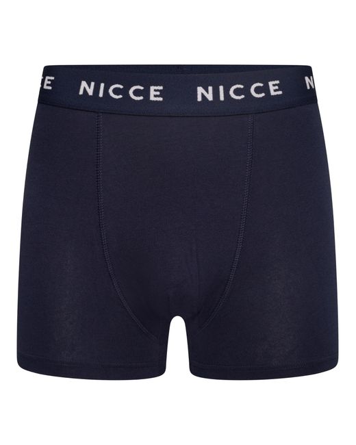 NICCE Multipacks Blue Nicce 5 Pack Boxers Valdor for men