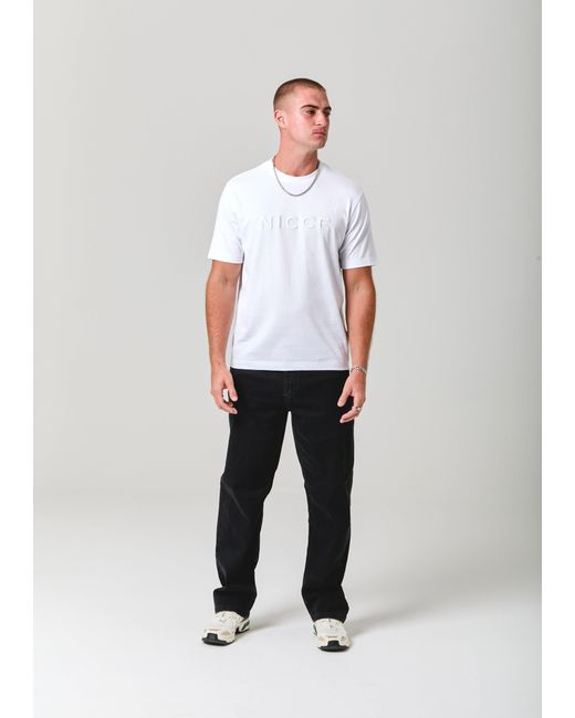 Nicce London White Mercury T-Shirt for men