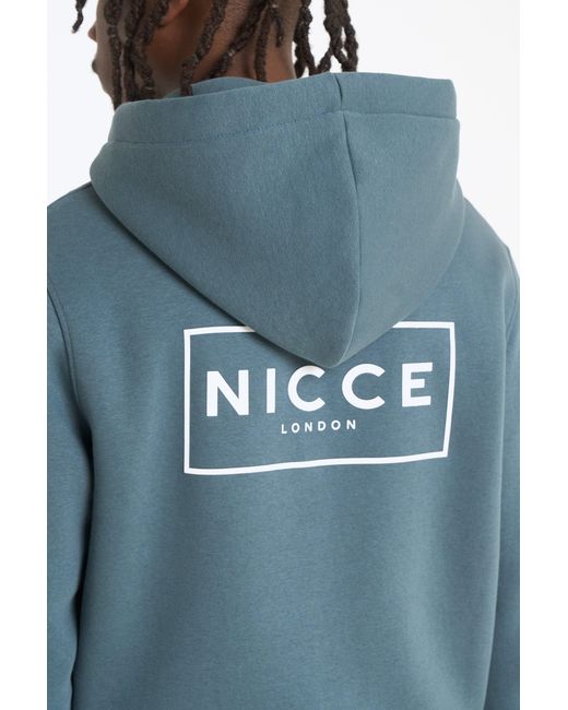 Nicce London Blue Hontell Hoodie for men