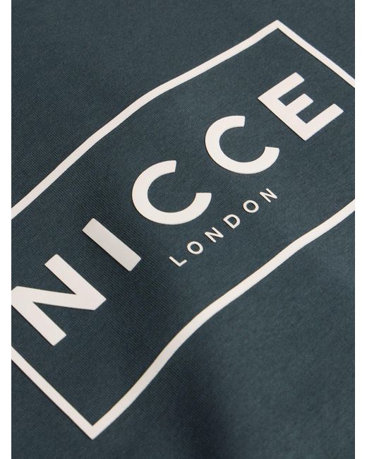 Nicce London Blue Hontell Hoodie & Avensi Shorts Set for men