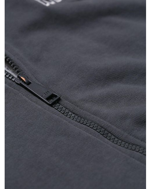Nicce London Blue Elevate Zip Thru Hoodie for men