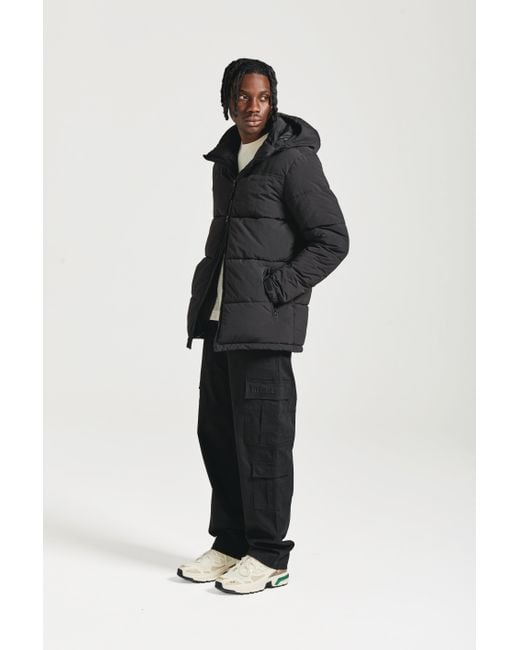 Nicce London Black Clusion Jacket for men