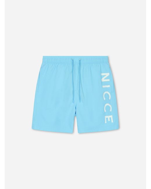 Nicce London Blue Bonham Swimshorts for men