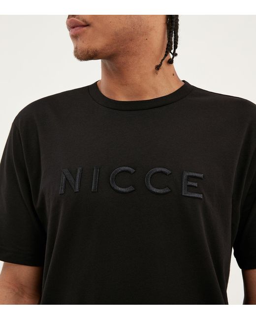 Nicce London Black Mercury T-Shirt for men