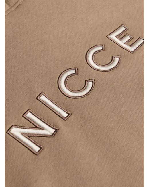 Nicce London Natural Mercury Outline Hoodie for men