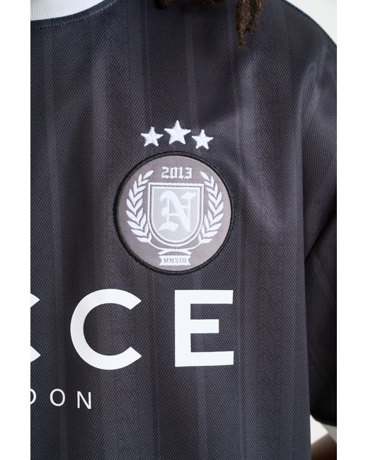 Nicce London Black Legend Football Shirt for men