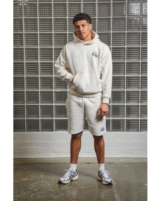 Nicce London Gray Riviera Hoodie for men