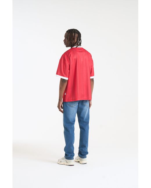 Nicce London Red Legend Football Shirt for men