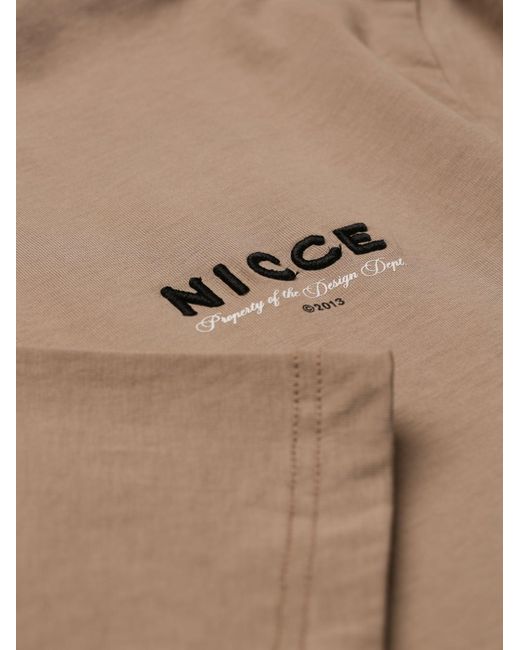 Nicce London Natural Meridian T-Shirt for men