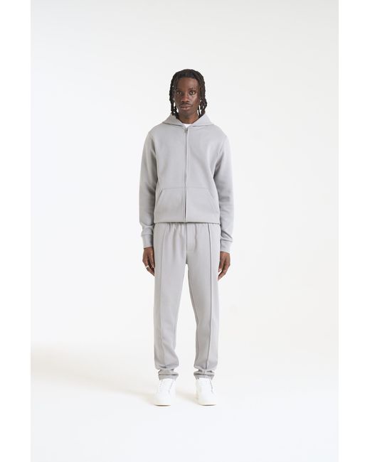 Nicce London Gray Luxe Piping Jogger for men