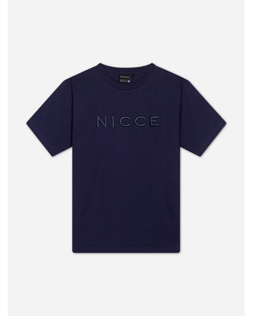 Nicce London Blue Mercury T-Shirt for men