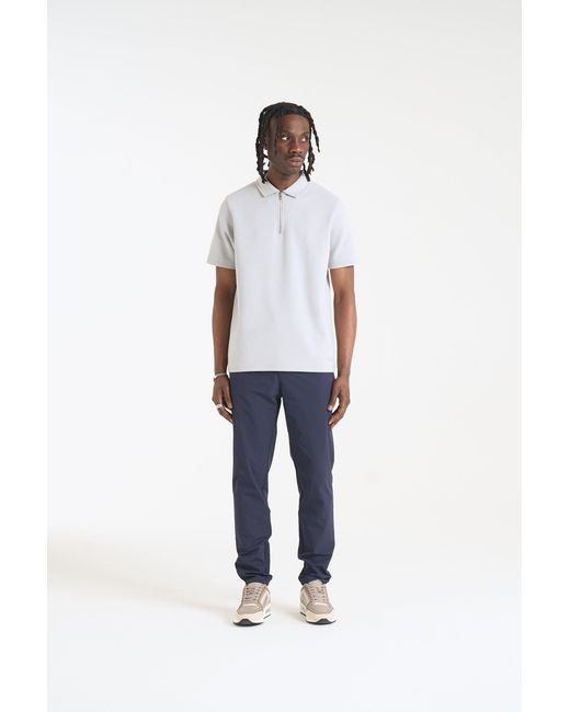 Nicce London White Luxe Polo Shirt for men