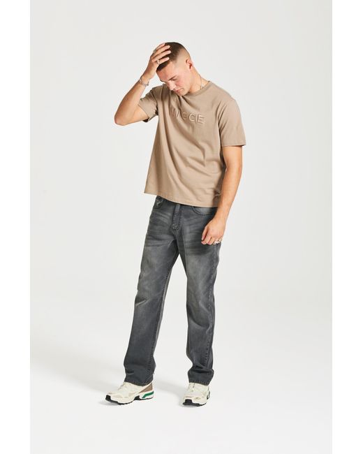 Nicce London Natural Mercury Short Sleeve T-Shirt for men