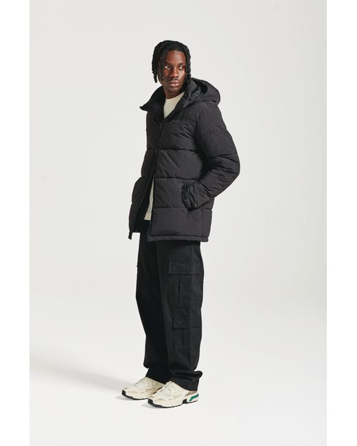 Nicce London Black Clusion Jacket for men