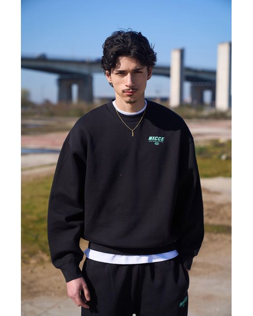Nicce London Blue Comet Sweatshirt & Joggers Set for men