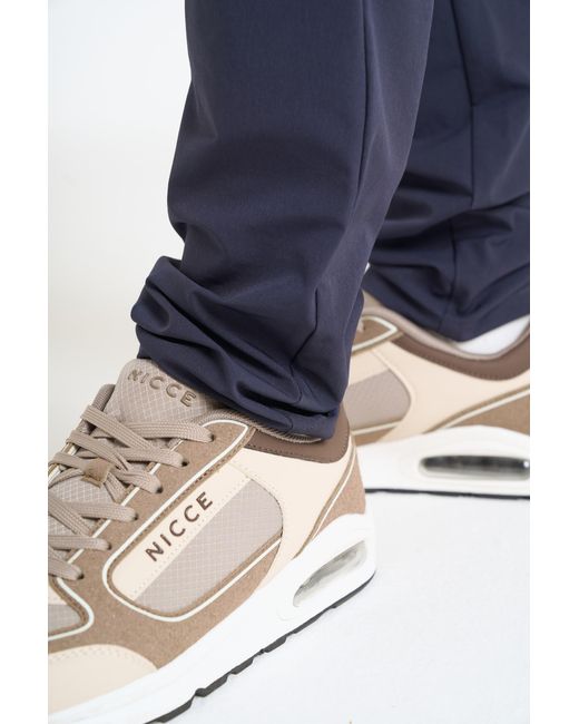 Nicce London Blue Luxe Tech Stretch Chino for men