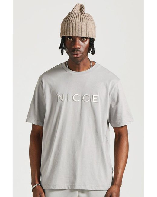 Nicce London White Mercury T-Shirt for men