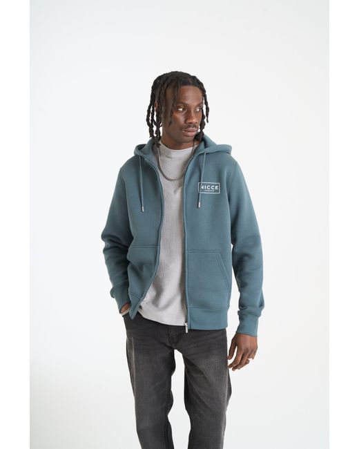 Nicce London Blue Hontell Hoodie for men