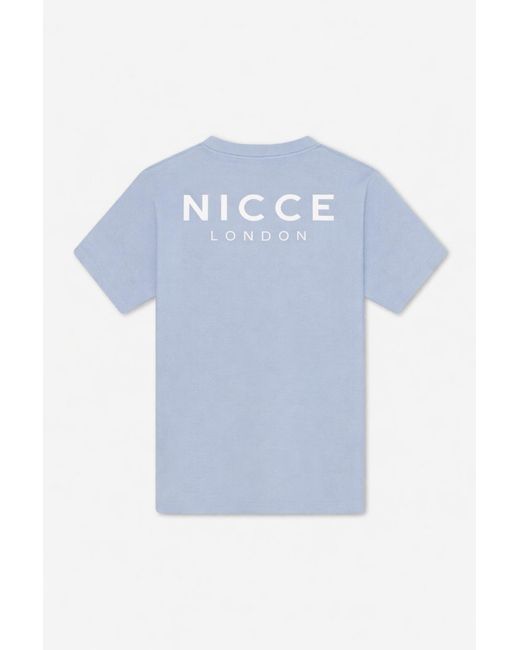 Nicce London Blue Flavur T-Shirt for men