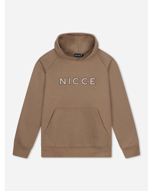 Nicce London Natural Mercury Outline Hoodie for men