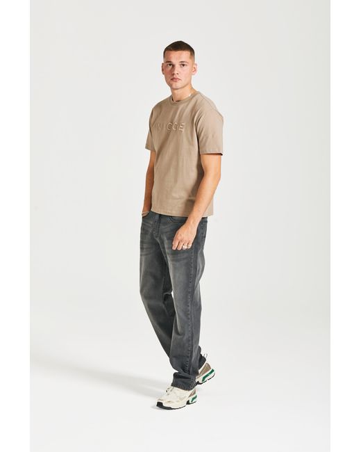 Nicce London Natural Mercury Short Sleeve T-Shirt for men